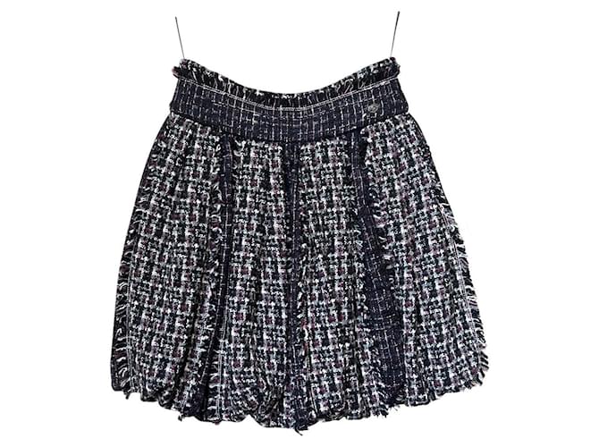 Chanel New Paris/Edinburgh Tweed Skirt Multiple colors  ref.443887