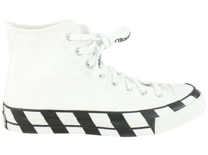 Converse Mens 9 US Virgil Abloh Off-White Chuck Taylor High Top Sneaker