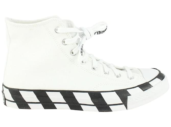 Converse Uomo 9 Sneaker alta Chuck Taylor bianca di Virgil Abloh degli Stati Uniti  ref.443962