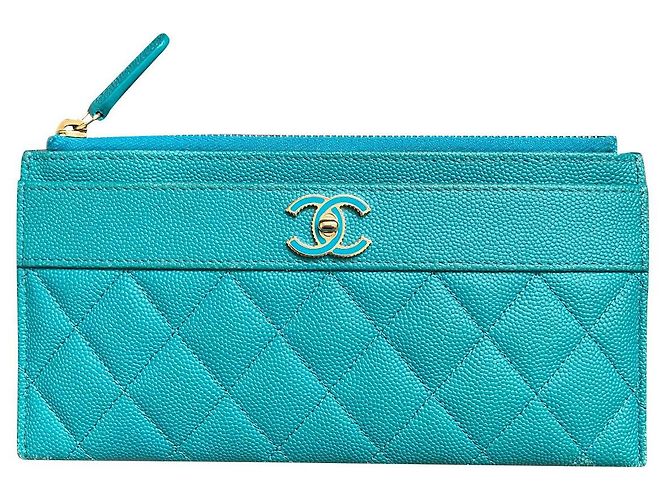 Chanel Purses, wallets, cases Turquoise