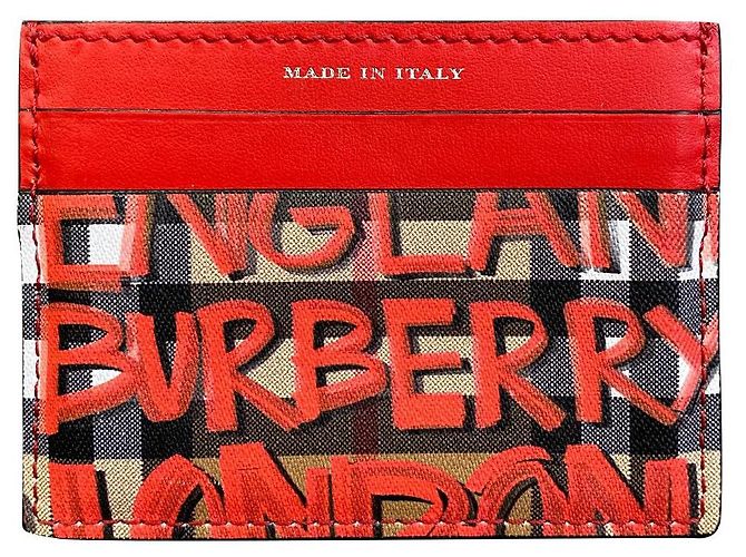 Burberry Wallets Small accessories Red