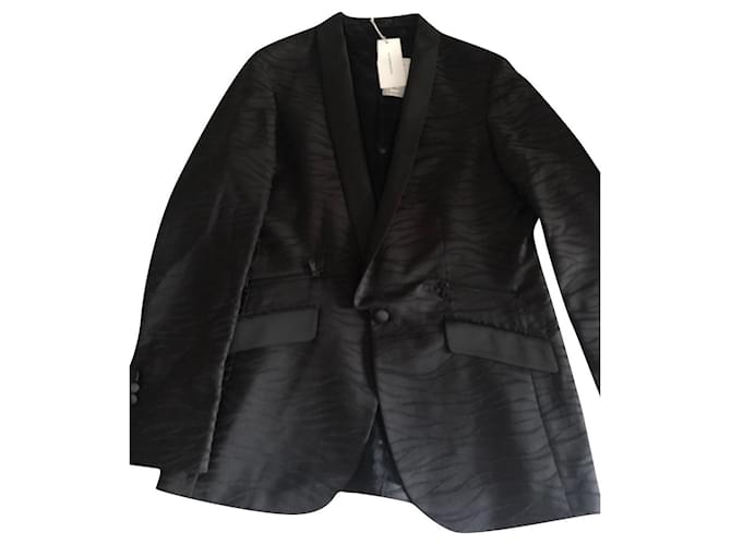 Autre Marque Jacket Black Cloth  ref.444423