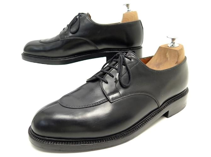 ZAPATOS DE CAZA JM WESTON DERBY HALF 598 8D 42 Zapatos de cuero negro  ref.444532