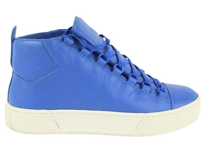 Balenciaga MEN'S size 40 Electric Blue Arena Sneaker  ref.444654