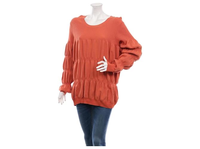 Cos Pullover oversize orange 