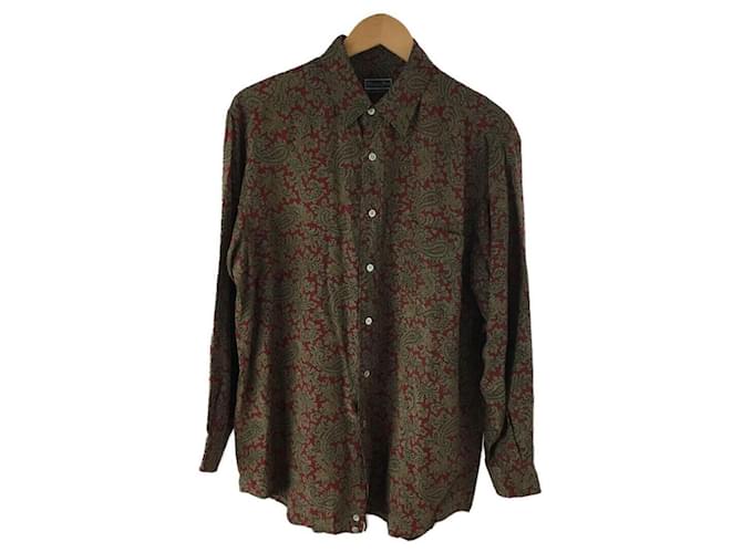 Christian Dior Polos Red Silk  ref.444824