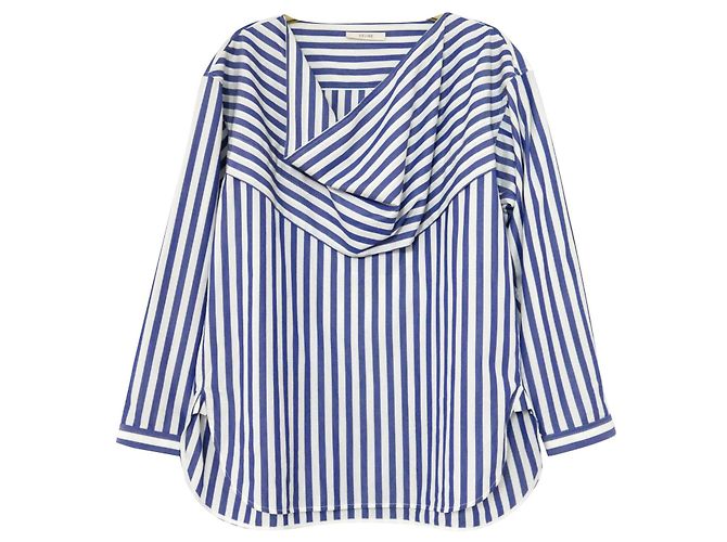 Céline Celine x Philo Resort 2016 Striped Tunic Shirt