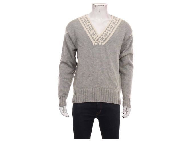 Dale of Norway Wollpullover Grau