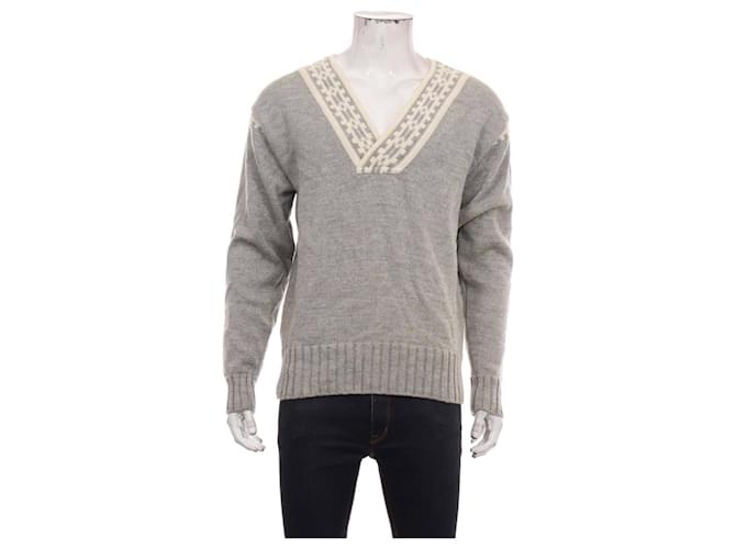 Dale of Norway Pullover Grau Wolle  ref.445316
