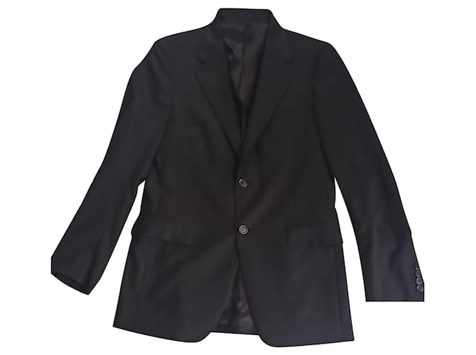 Prada Blazers Jackets Black Wool  ref.445755
