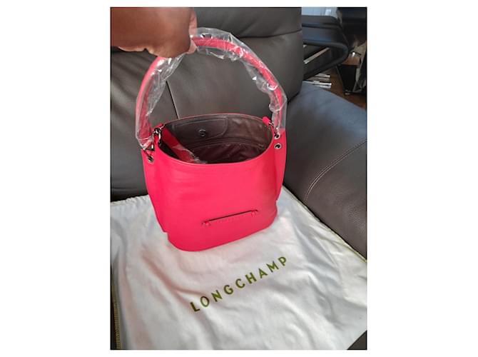 Longchamp 3D Red Leather  ref.445833