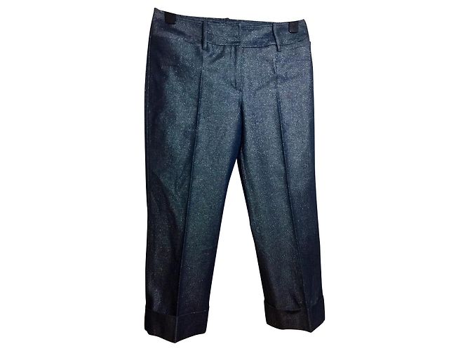 Hose von Dolce & Gabbana in Silbermetallic Grau