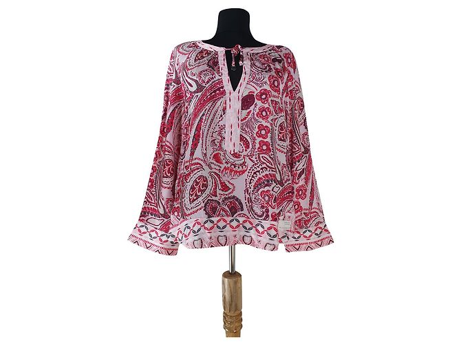 Top multicolor de viscosa Odd Molly