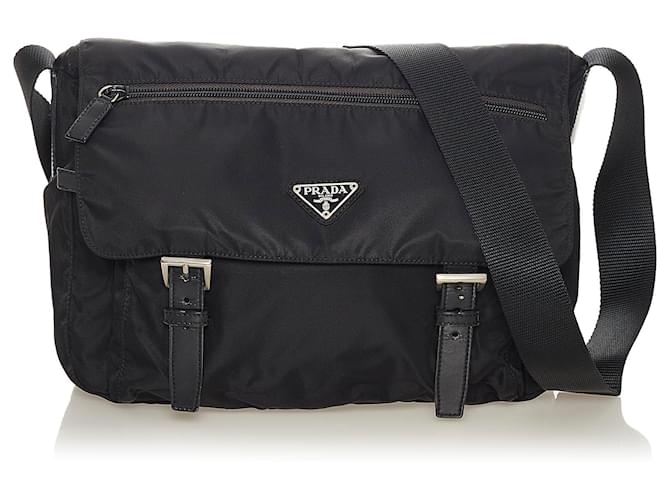 Prada Pouch Detail Messenger Bag - ShopStyle