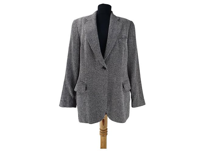 Blazer Cerruti 1881 in lana e seta Multicolore