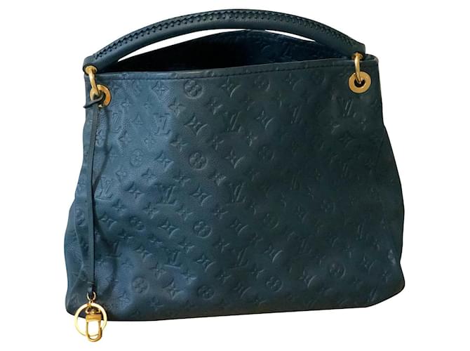 Louis Vuitton artsy Blue Leather  ref.446428