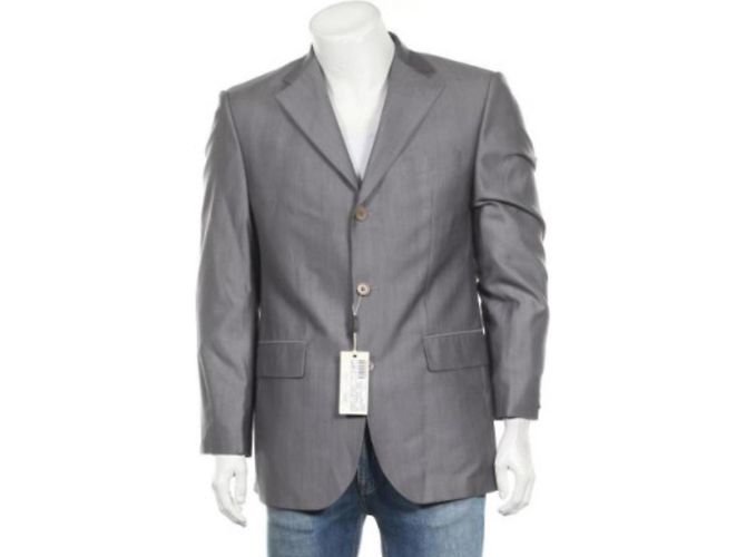 Louis Féraud NWT Classic 3 buttons Suit Jacket Grey