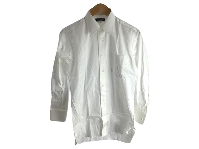 Christian Dior Polos White Cotton  ref.446678