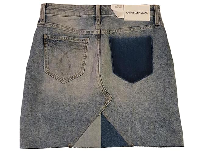 Calvin Klein Skirts Blue Denim  ref.446728