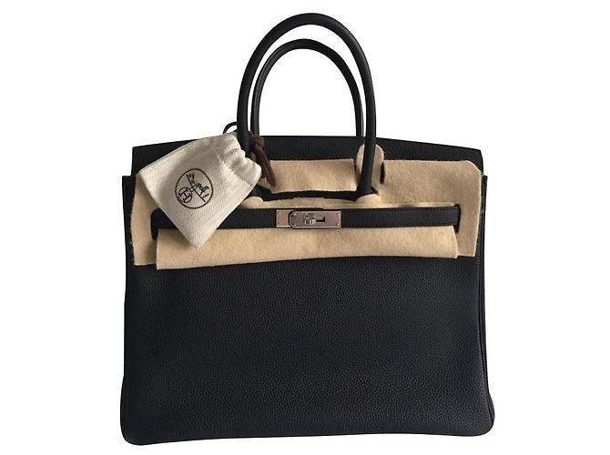 Hermès HERMES BIRKIN 35 Nero Pelle