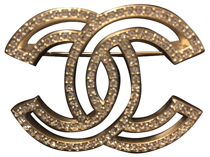 Chanel CC Métal Bijouterie dorée  ref.446457