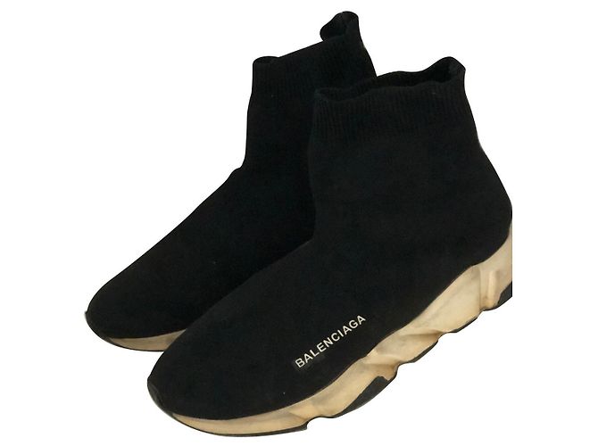 Botas Balenciaga Negras y Blancas Negro Blanco