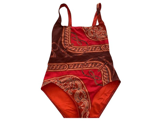 Hermès Roupa de banho Coral