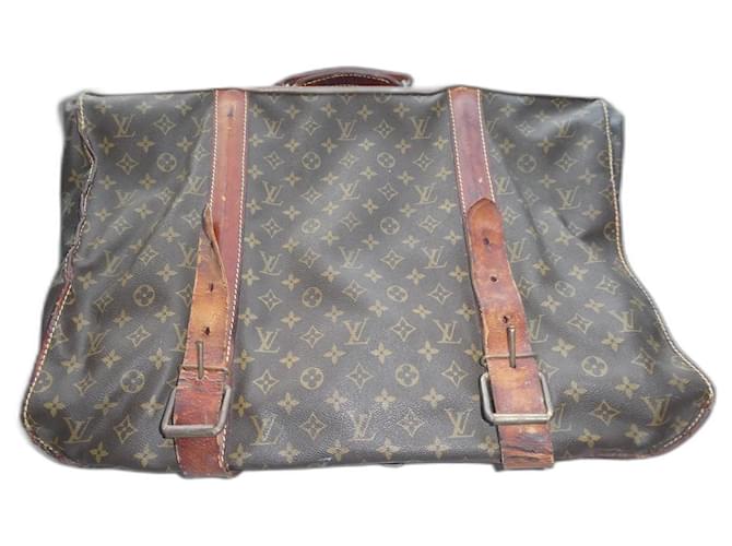 grande appendiabiti louis vuitton con appendiabiti Pelle  ref.447678