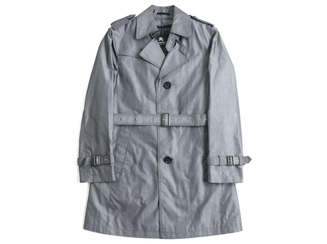 burberry gabardina hombre gris