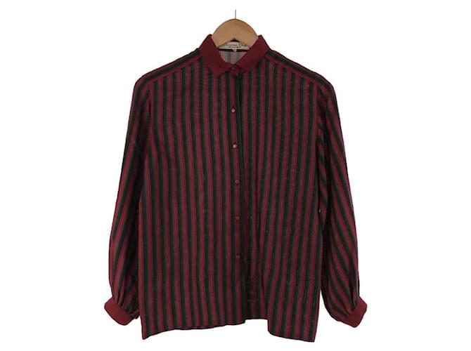 Christian Dior Polos Red Polyester  ref.448605