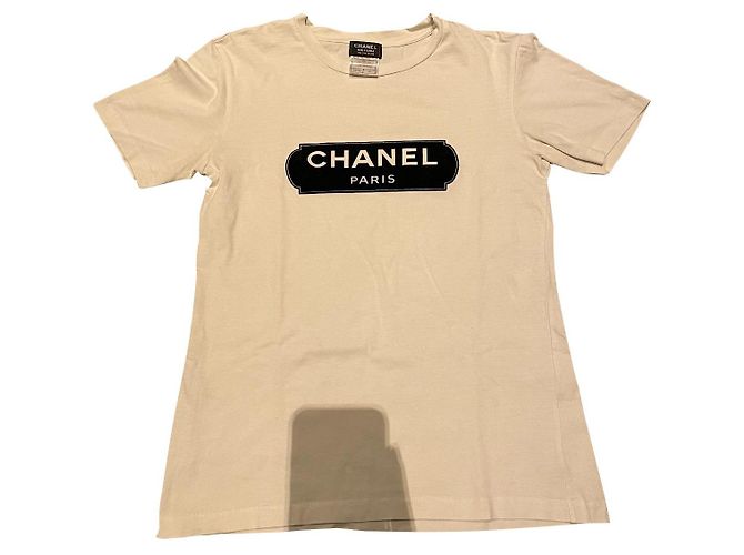 Chanel maglietta Nero Bianco