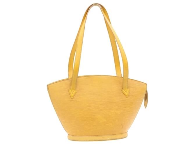 Louis Vuitton Saint Jacques Yellow Leather  ref.448939