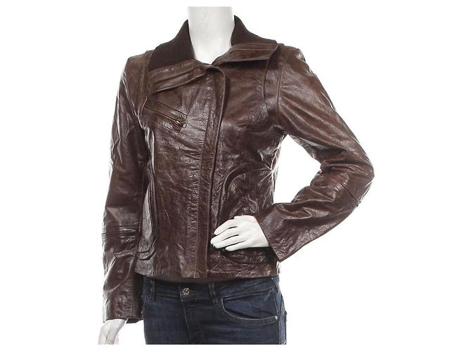 Sita Murt Biker jackets Brown