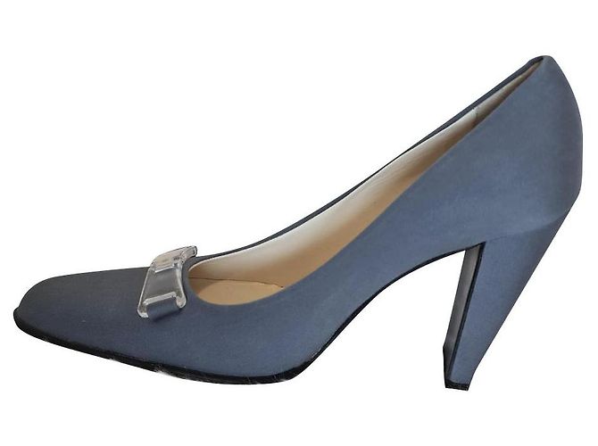 Prada Pumps Grey Cloth Size 37