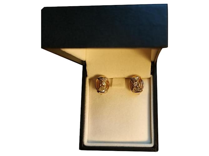 inconnue old earrings Golden Yellow gold  ref.449017