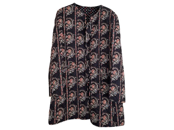 Abrigo acolchado reversible Erri Isabel Marant Etoile de algodón Multicolor