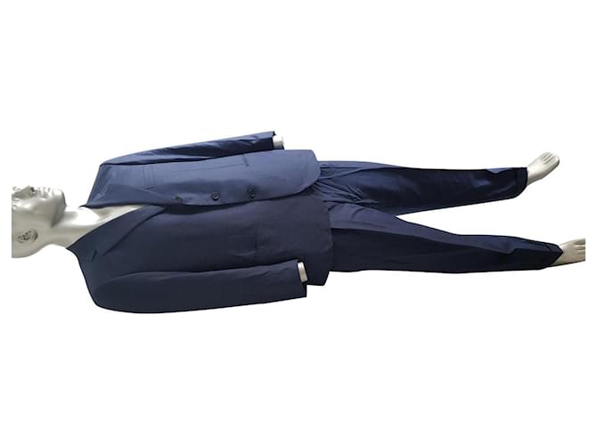 Autre Marque Suits Blue Wool  ref.449358