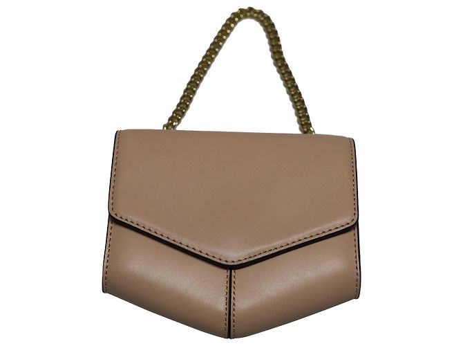 Borsa a Tracolla Sandro Lou in Pelle Blush