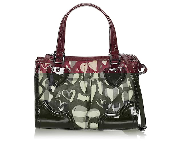 burberry red bag
