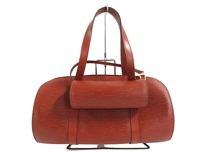 Louis Vuitton Soufflot Brown Leather  ref.450422