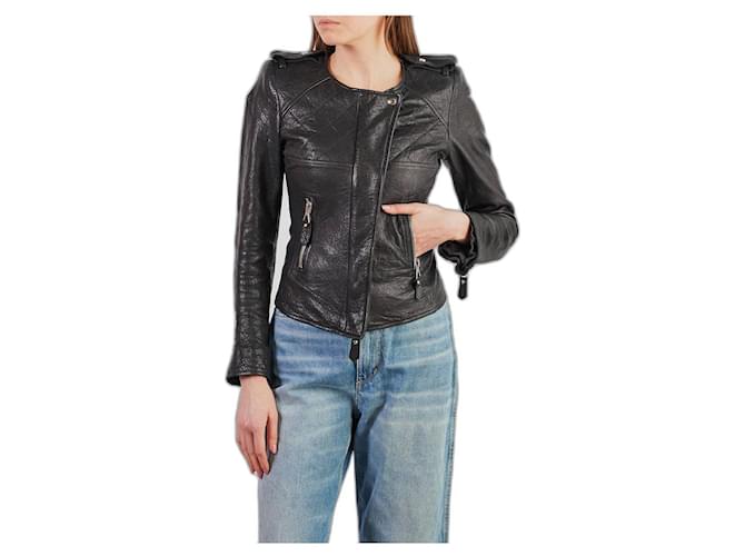 Leather Jacket I Isabel Marant Black  ref.451244