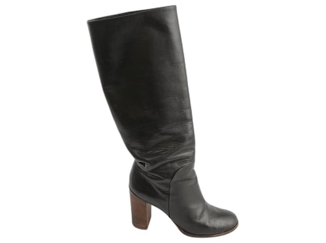 Boots Céline Noir  ref.451373