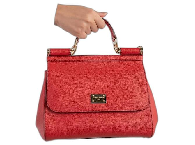 dolce gabbana red purse