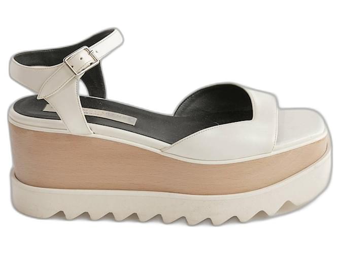 Stella mccartney white online sandals