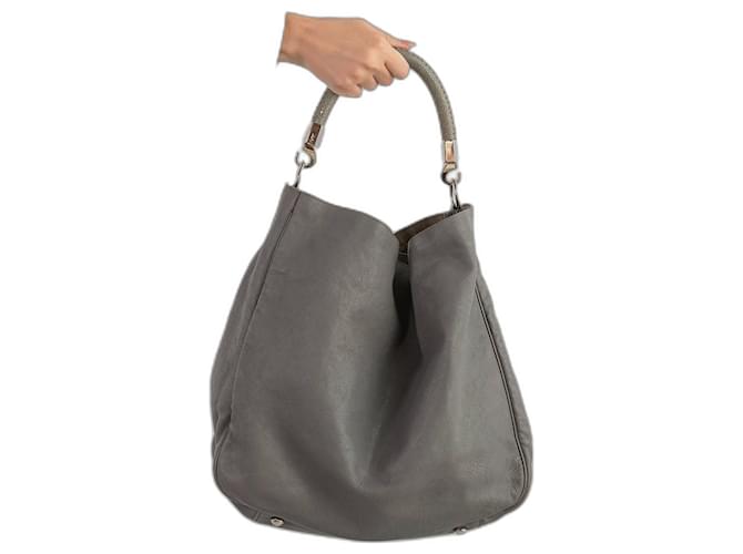 yves saint laurent grey bag