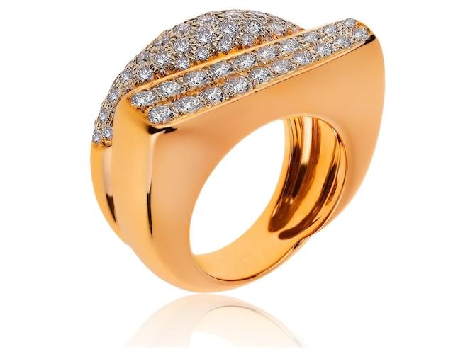 Fred diamond gold ring  ref.452072