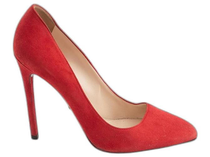 Prada Schuhe Rot  ref.452418