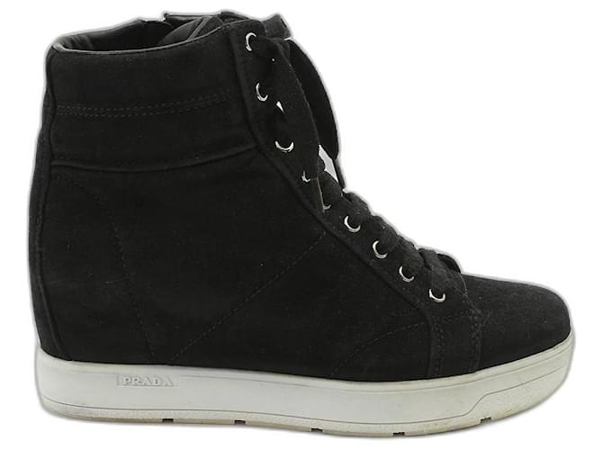Prada boots Black  ref.452421