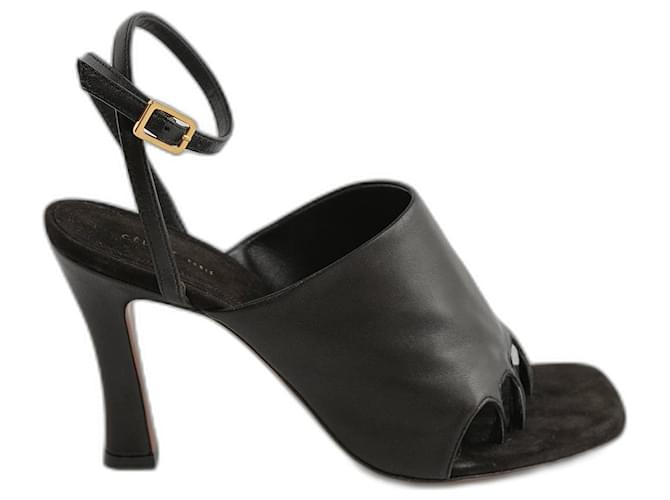 Céline Celine sandals Black  ref.452632