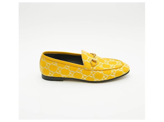 Loafers Gucci Yellow  ref.453719